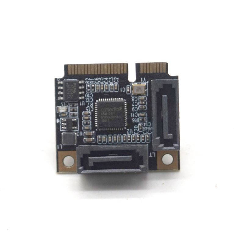 Weastlinks Mini PCI-E PCI Express to 2 Ports SATA 3.0 Converter SSD HDD SATA3 Controller Expansion Card SATA Multiplier
