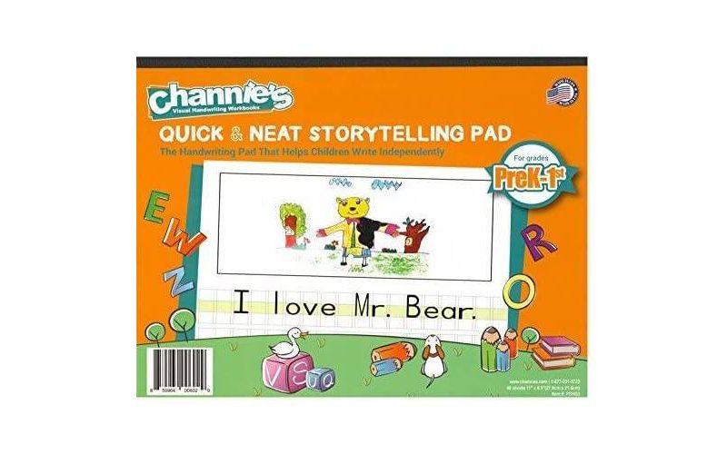 Channie's 5pk Handwriting & Math Workbooks - PreK-1st Grade