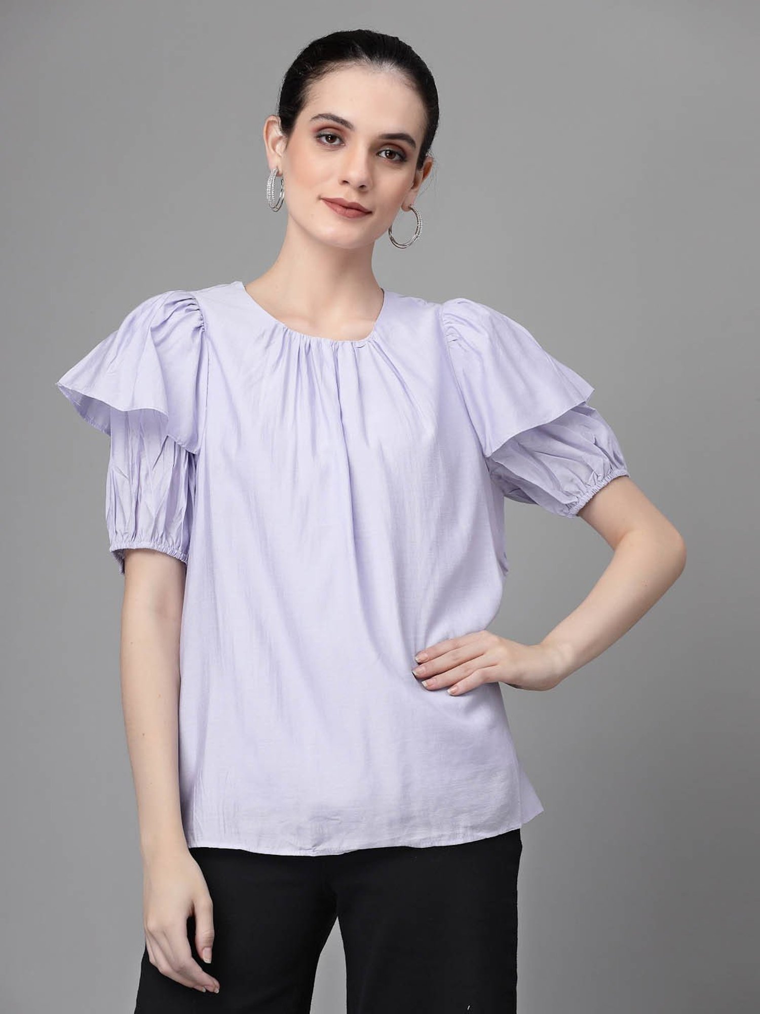 Global Republic Lilac Top
