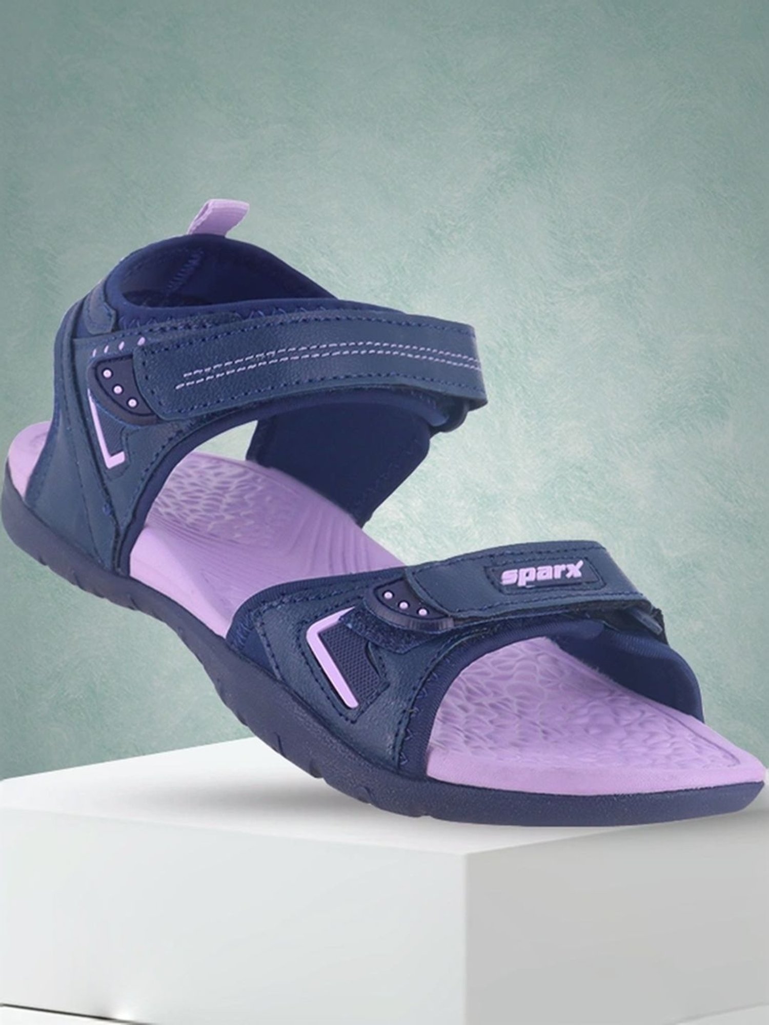 Sparx Women's Navy Floater Sandals