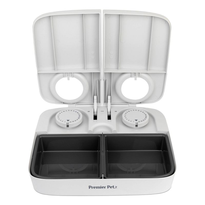 Premier Pet Automatic Timer Pet Feeder - Gray