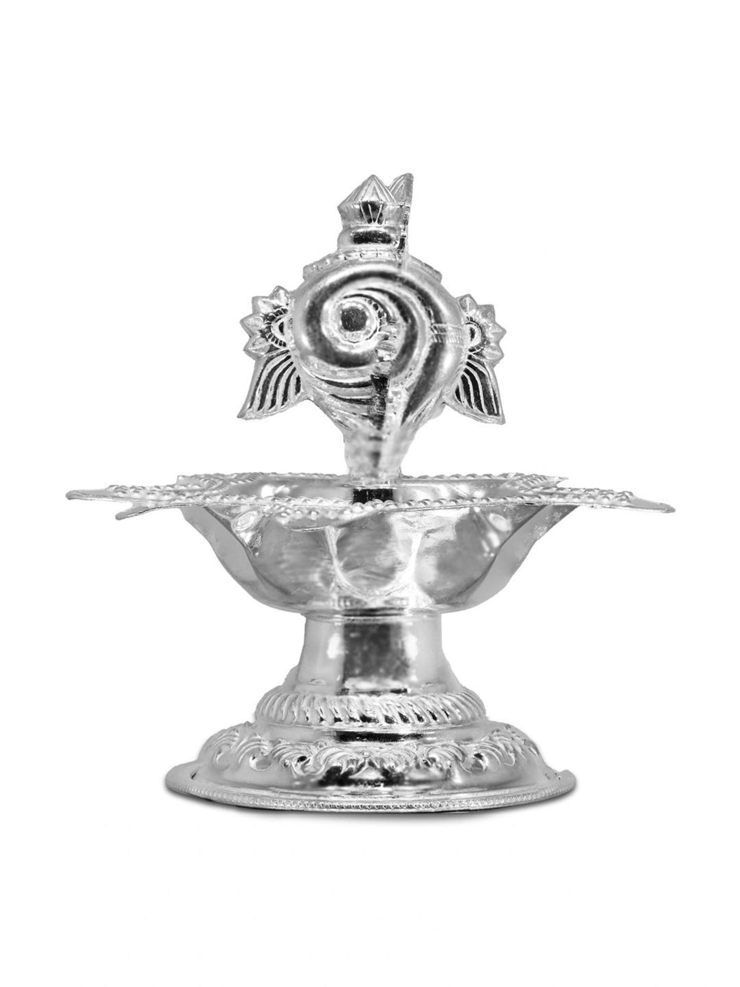Sri Jagdamba Pearls 0.8 Silver Vishnu Idol