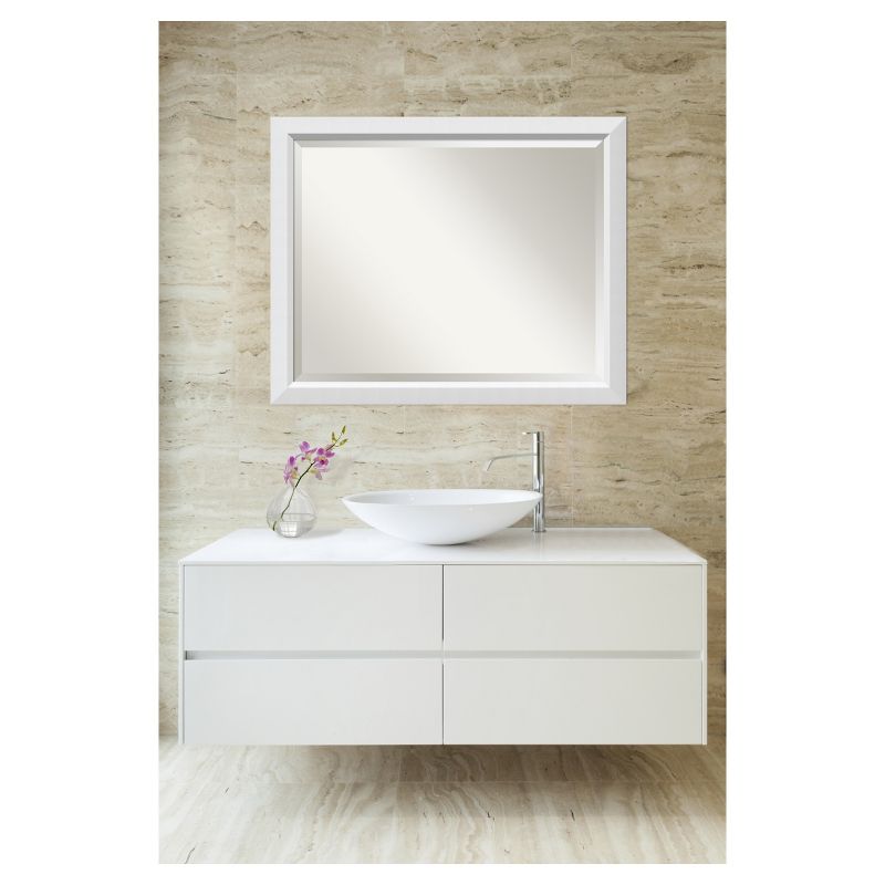 Rectangle Tripoli Vanity Bathroom Mirror Clear - Howard Elliott