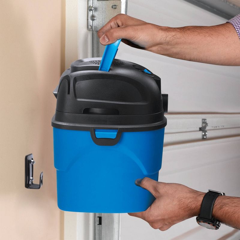 PORTER-CABLE PCX18301-4B 4 Gallon 4Hp Wet/Dry Vacuum, Stainless Steel (Certified Refurbished)