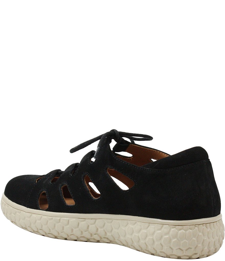 L'Amour Des Pieds Zarah Leather Cut Out Oxfords