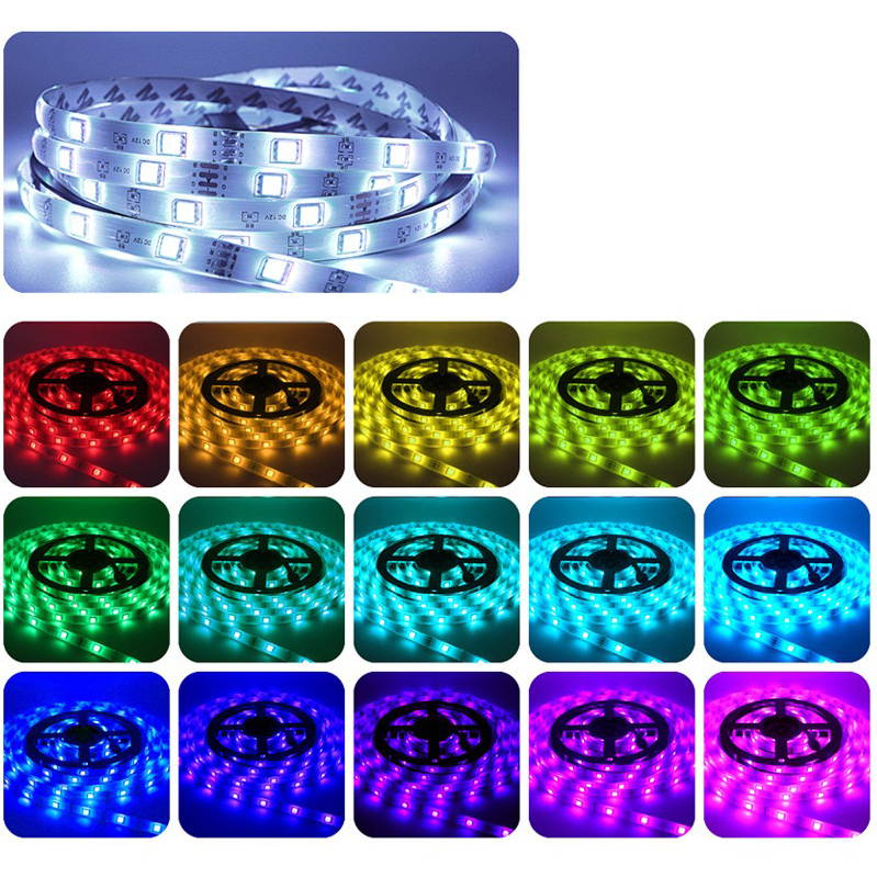 Bluetooth APP RGB 16 Million Color Smart USB LED Light Strip 3.2ft ,  Full Color Range,Flexible Mounting,for  Gaming Monitors Case Desk Decoration Accessories
