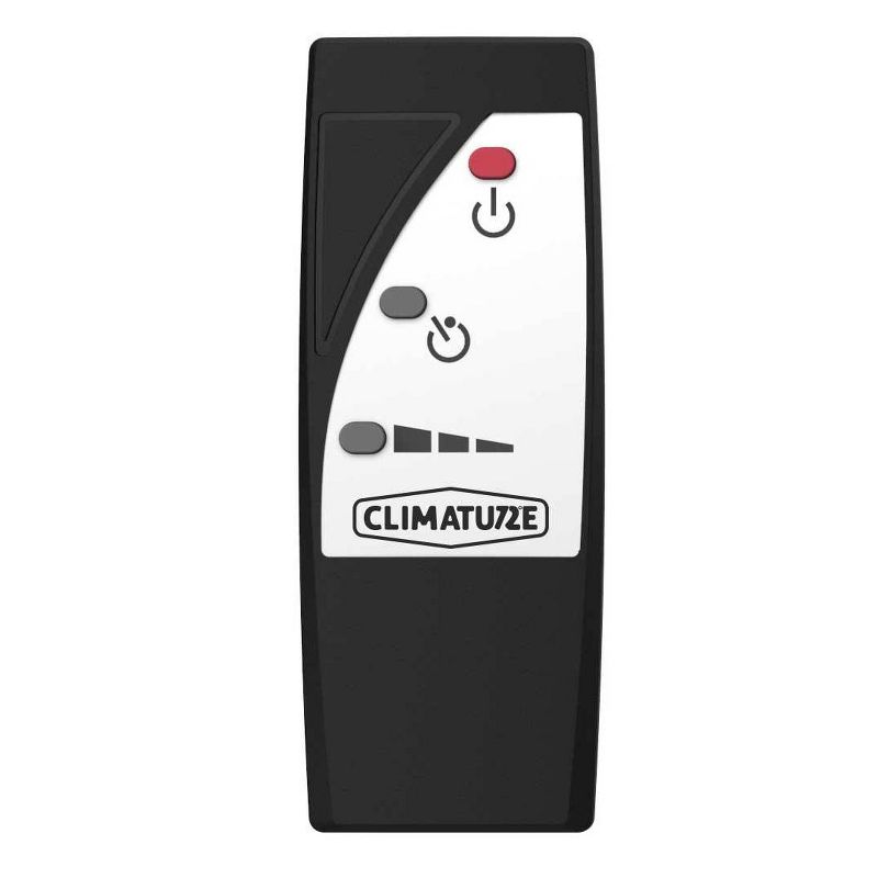 Climature 16" Oscillating Fan with Remote Control Black