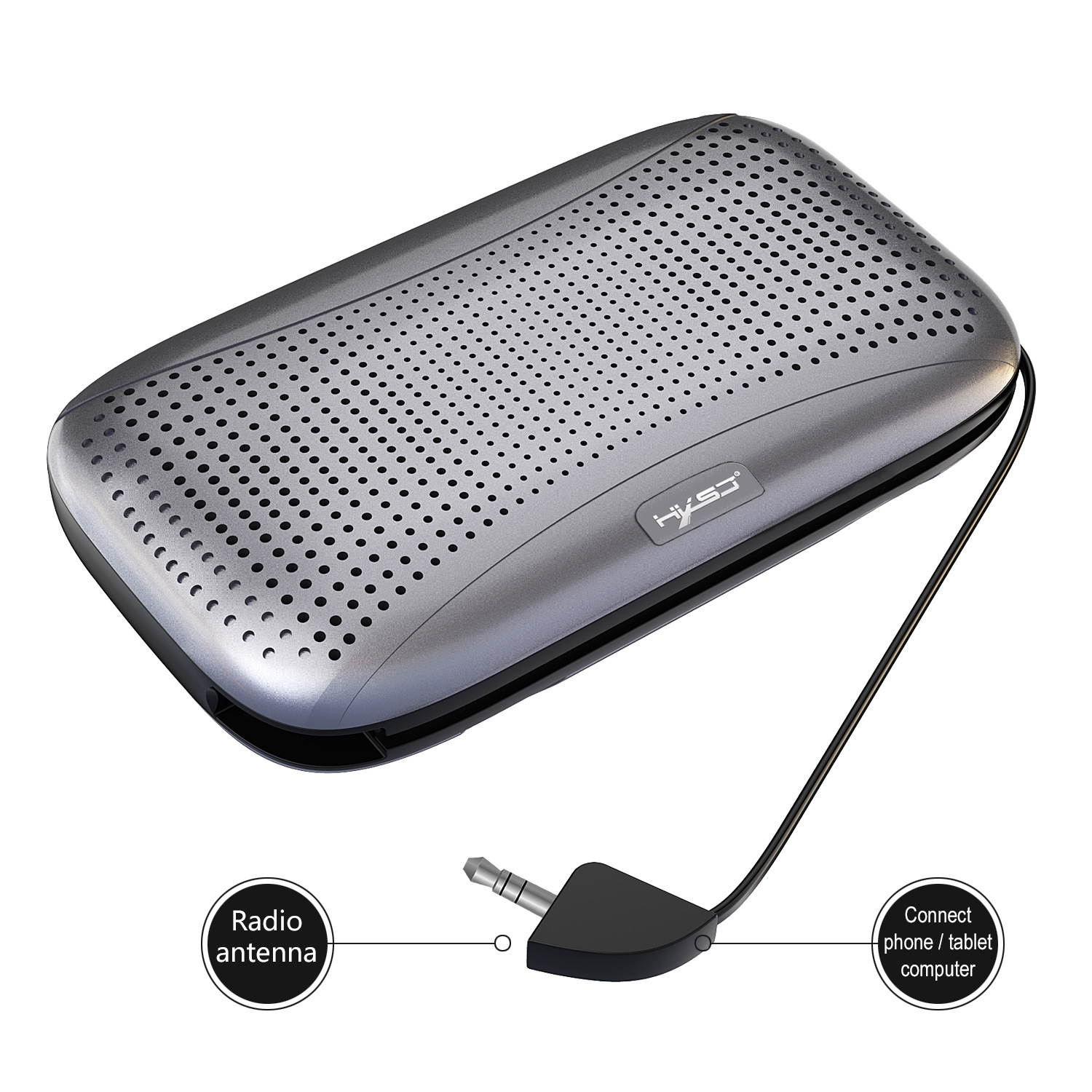 HXSJ Q7 Thin Light Bluetooth Audio Wireless Bluetooth Speaker Outdoor Riding PORTABLE AUDIO SUBWOOFER Card
