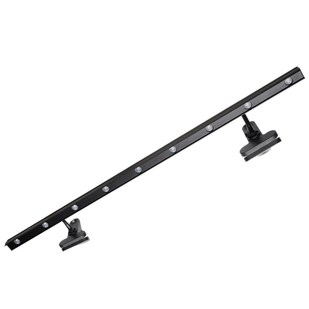 Aluminum 33x79" Retractable Roll Up Banner Stand LED Light Kit with Bag Trade Show Signage Display