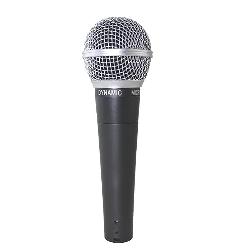 New Wm58 Mic Dynamic Vocal Microphone Classic Style Microphone Audio Instrument Mic with Clean SoundMetal Body Professional Moving Coil Dynamic Handheld Microphone