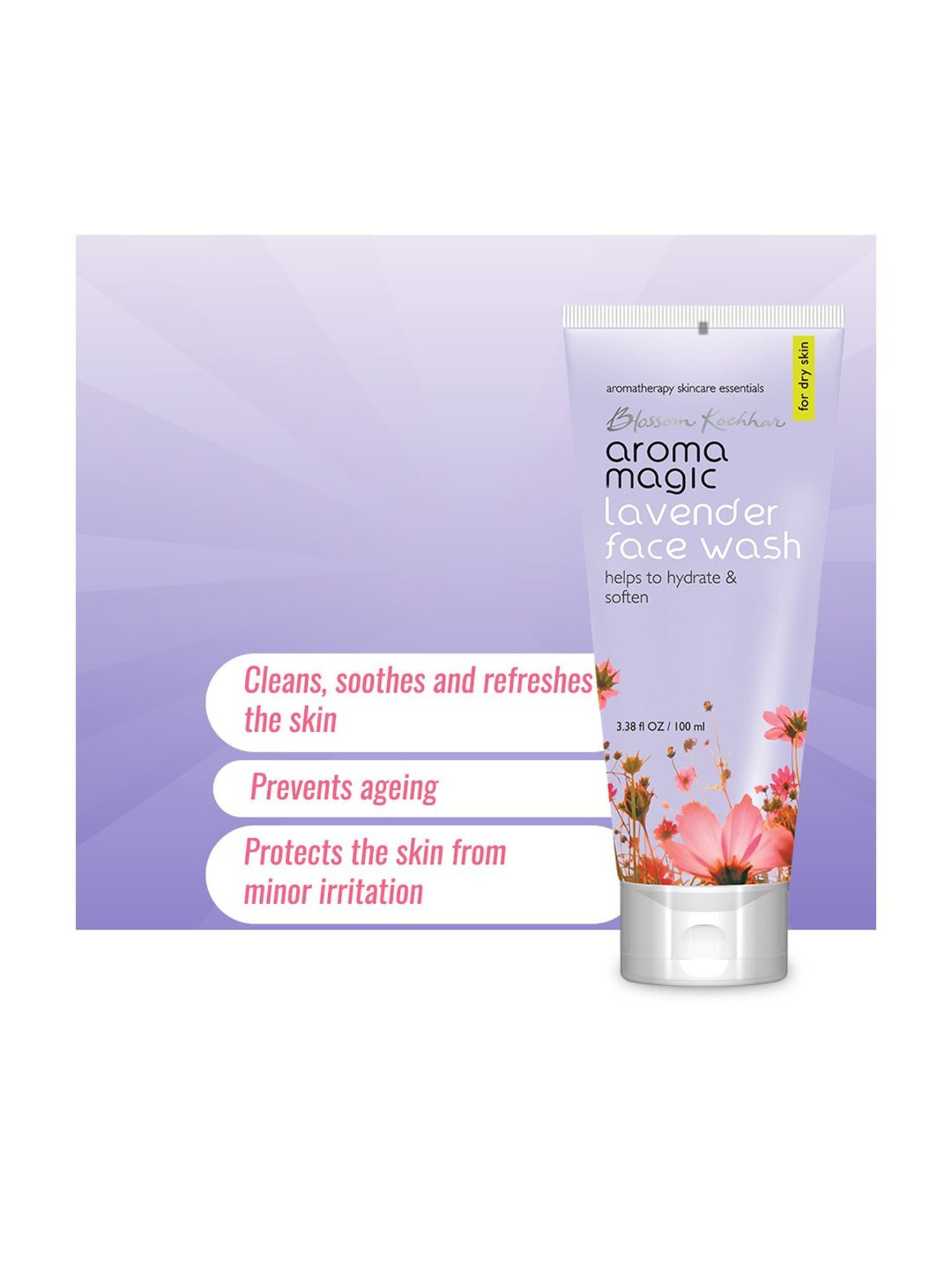 Aroma Magic Lavender Face Wash - 100 ml