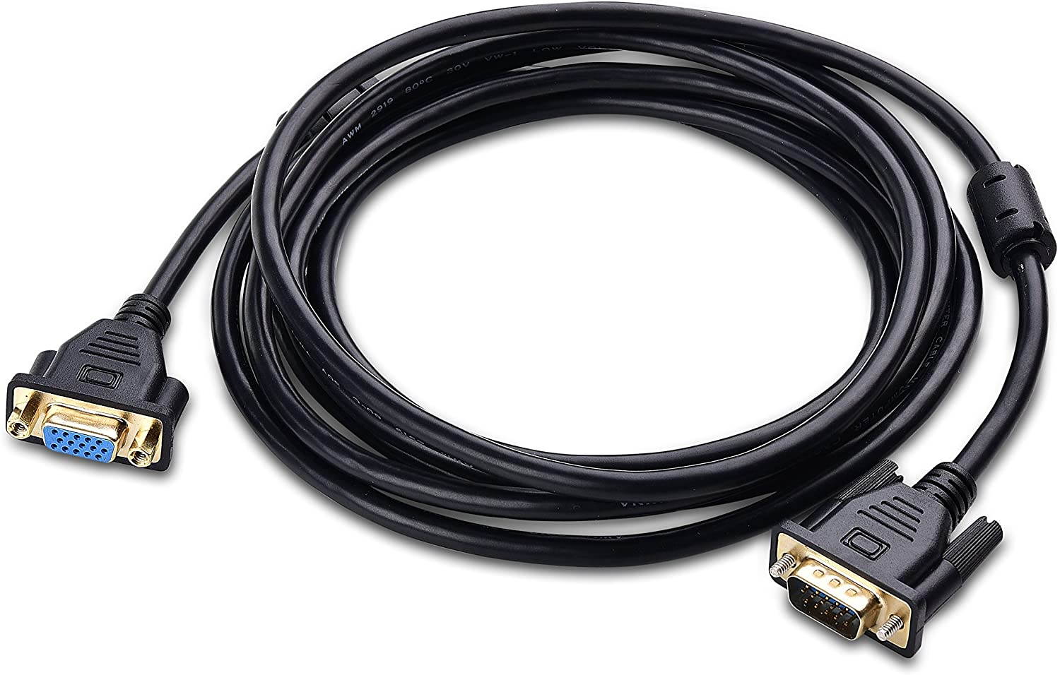 VGA Extension Cable (VGA Cable Male to Female) - 6 Feet