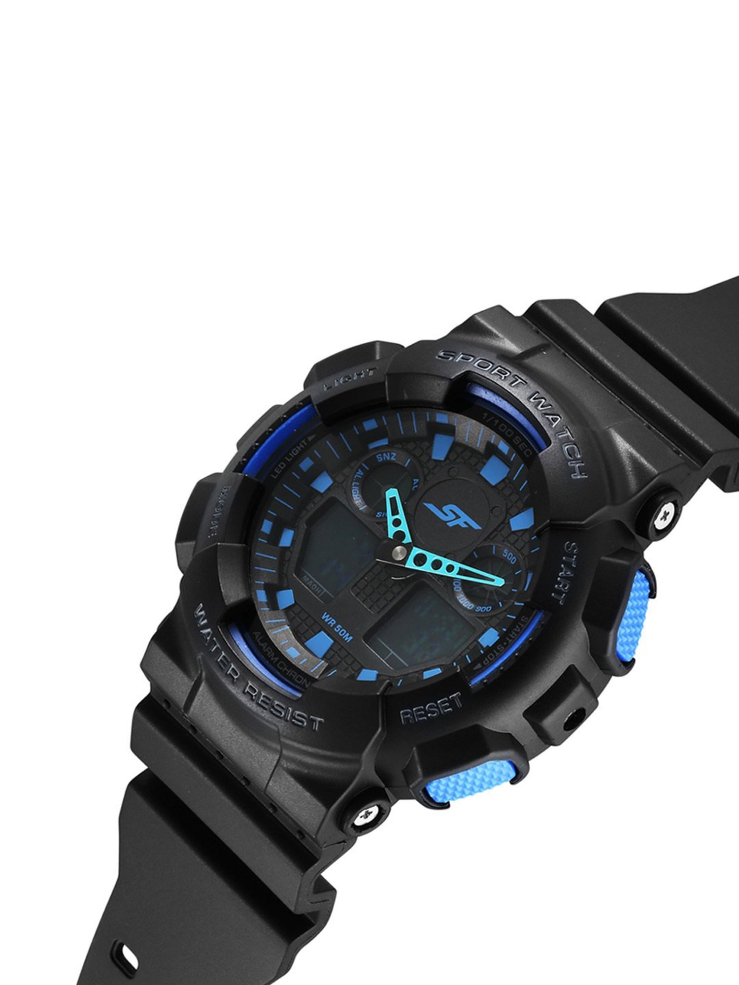 Sonata Fiber 87058PP01 SF Vigour Analog-Digital Unisex Watch