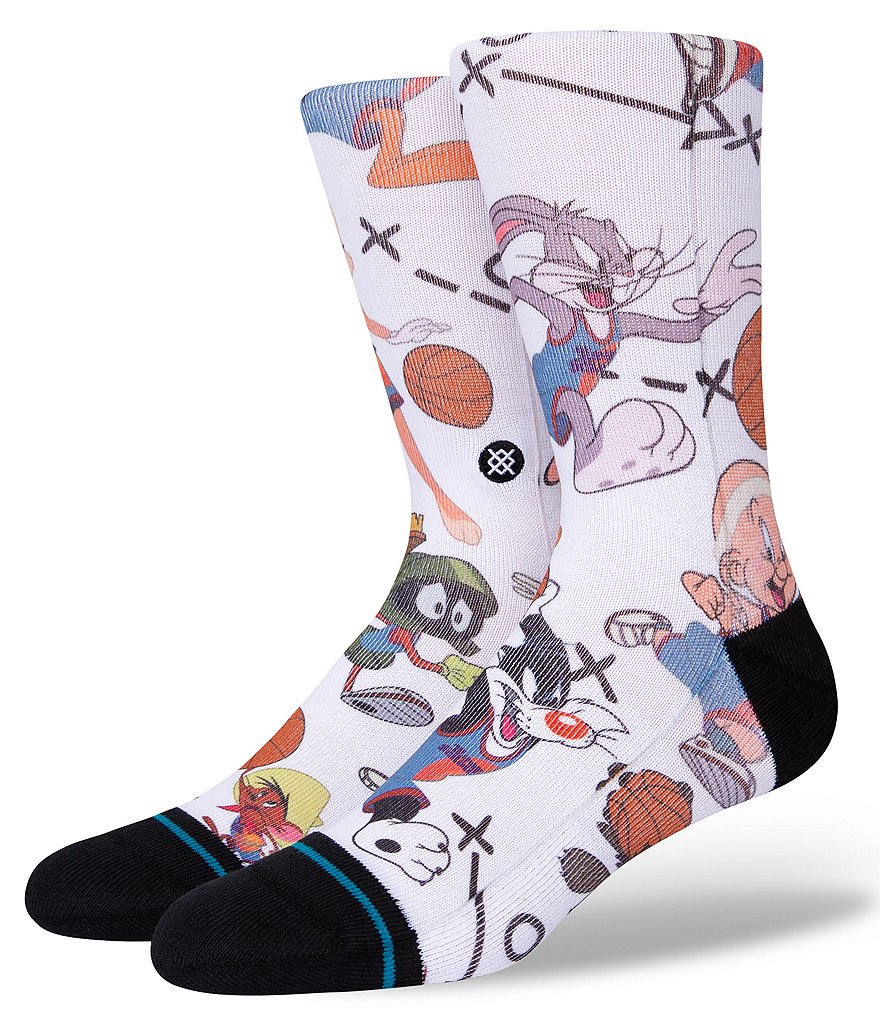Stance Tune Converstional Space Jam Crew Socks