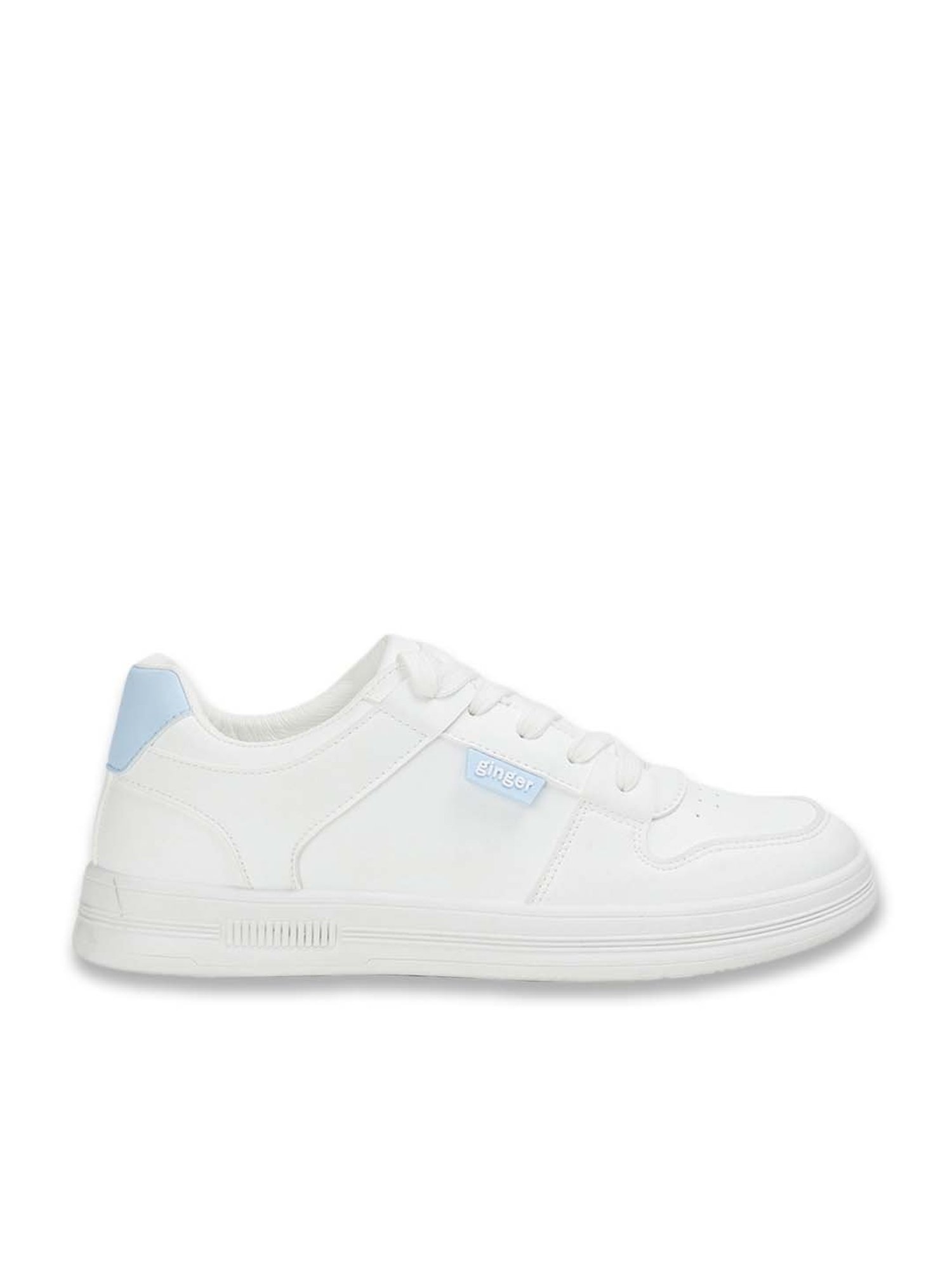 Ginger by Lifestyle Women's White Sneakers