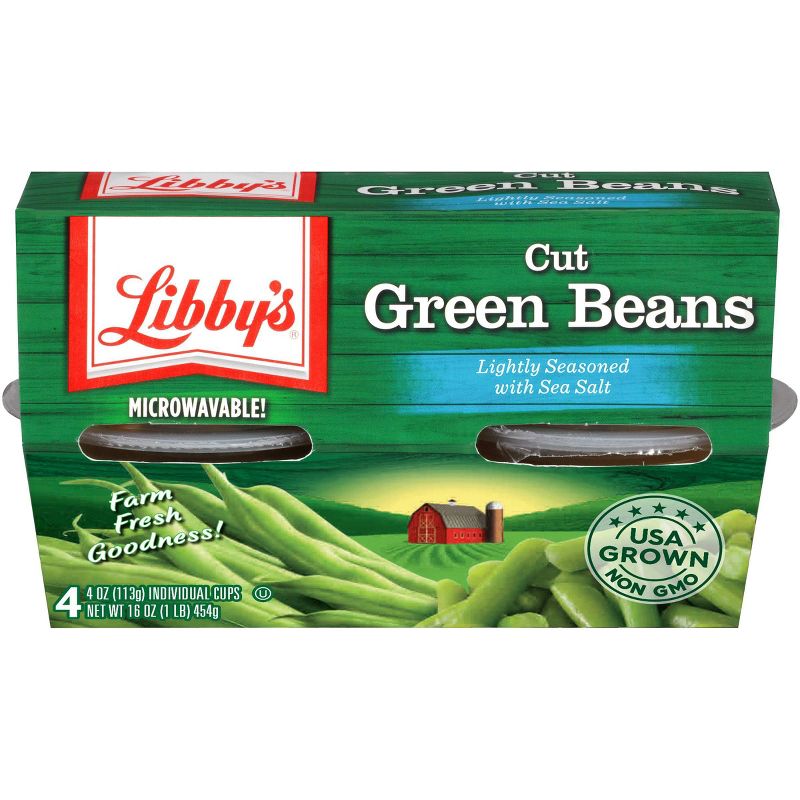 Libby's Cut Green Beans Cups - 16oz
