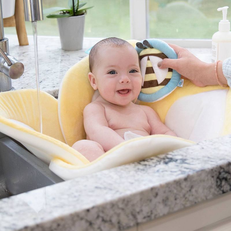 Baby Boys' Basic Muslin Hooded Towel - Cloud Island™ Mint/Aqua/White