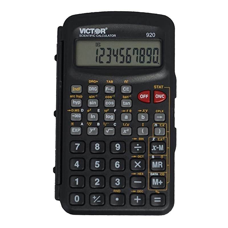 10Digit Compact Scientific Calculator Black 45 x 26 x 05