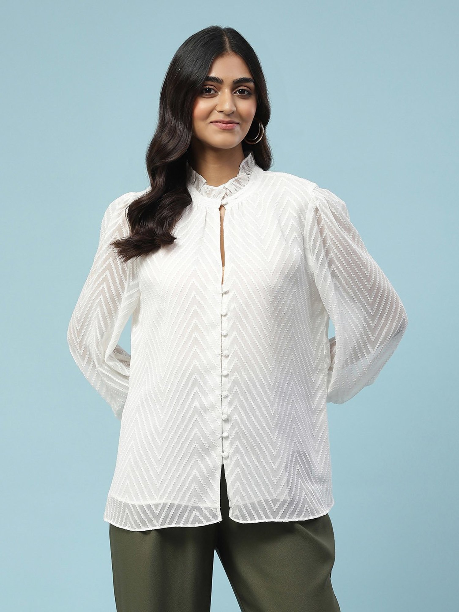aarke Ritu Kumar White Top