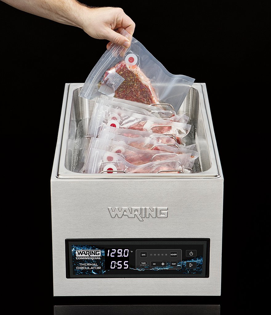 Waring Commercial 25L Thermal Sous Vide Circulator Stainless Steel Integrated Water Bath