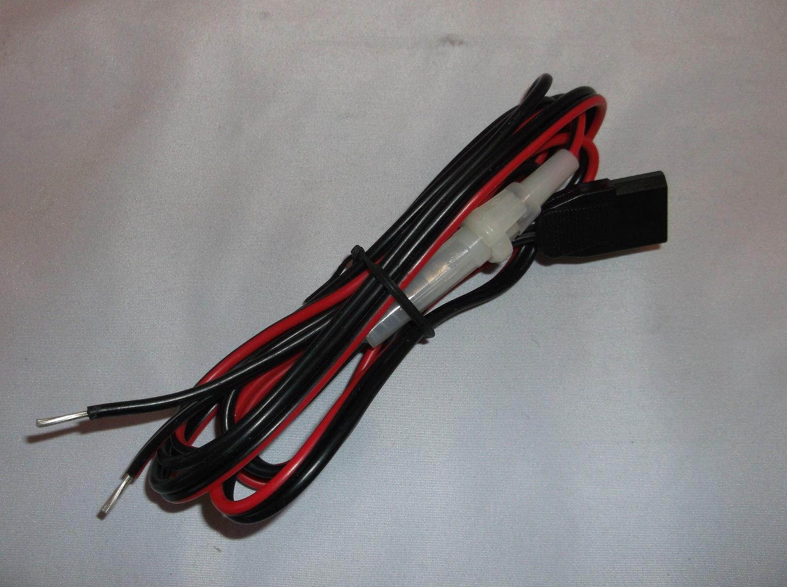 NEW 2 CB,HAM 3 PIN 6ft RADIO POWER CORD COBRA, GALAXY ALL THREE PIN RADIOS