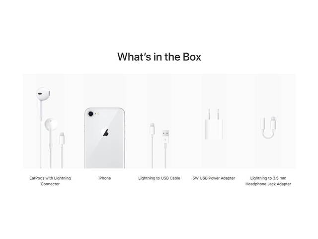 Apple iPhone 8 Plus 4G LTE Unlocked Cell Phone 5.5" Silver 64GB 3GB RAM