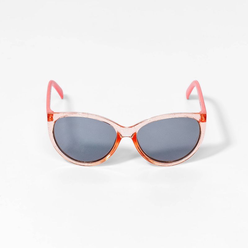 Girls' Mirror Lens Sunglasses - Cat & Jack™ Purple/Blue