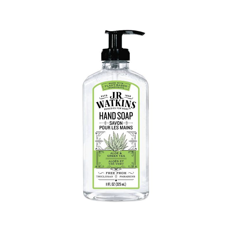 J.R. Watkins Aloe & Green Tea Liquid Hand Soap - 11oz