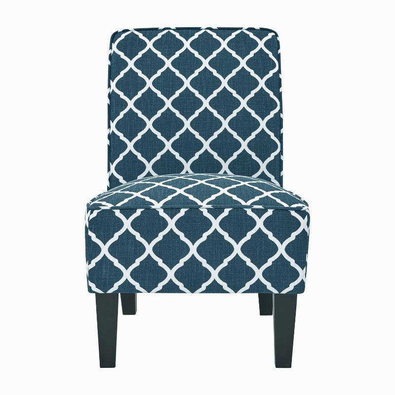 Branson Armless Chair Navy Blue - Handy Living