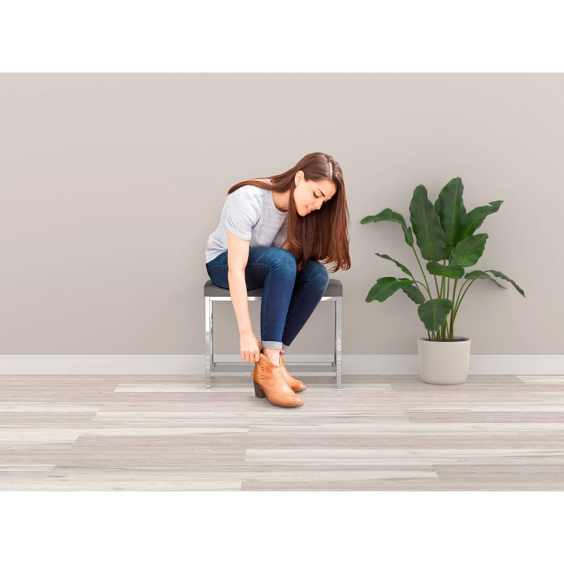 Moderna Extra Wide Vanity Seat Gray - Better Living Products