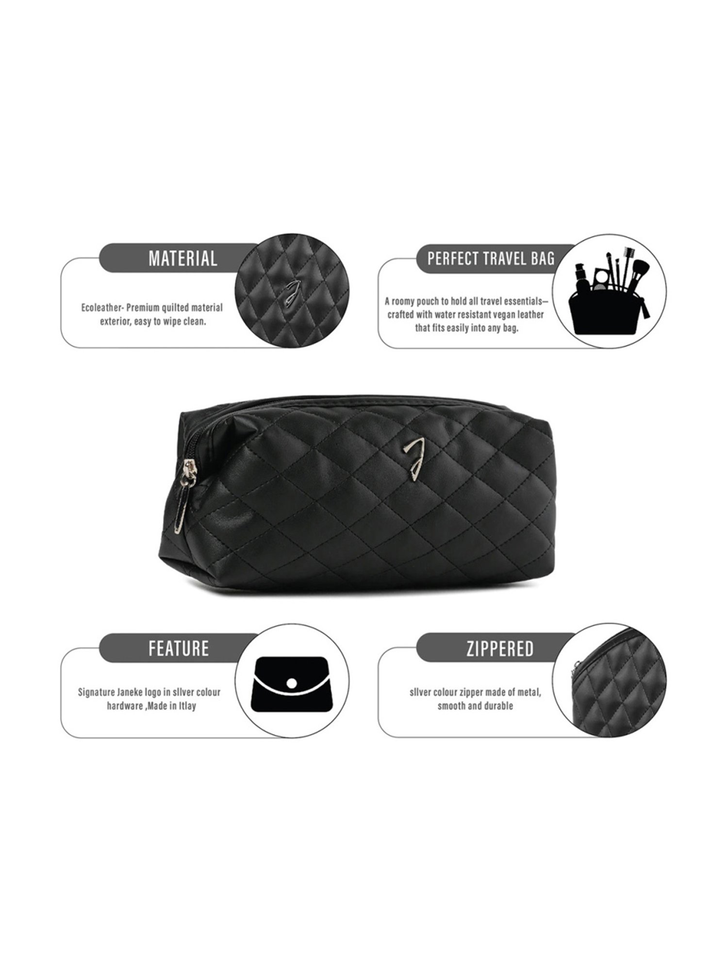 Colorbar Safari Small Flat Multicolored Pouch