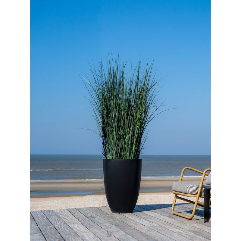 Large Modern Indoor/Outdoor Artificial Grass in Pot - Pottery Pots