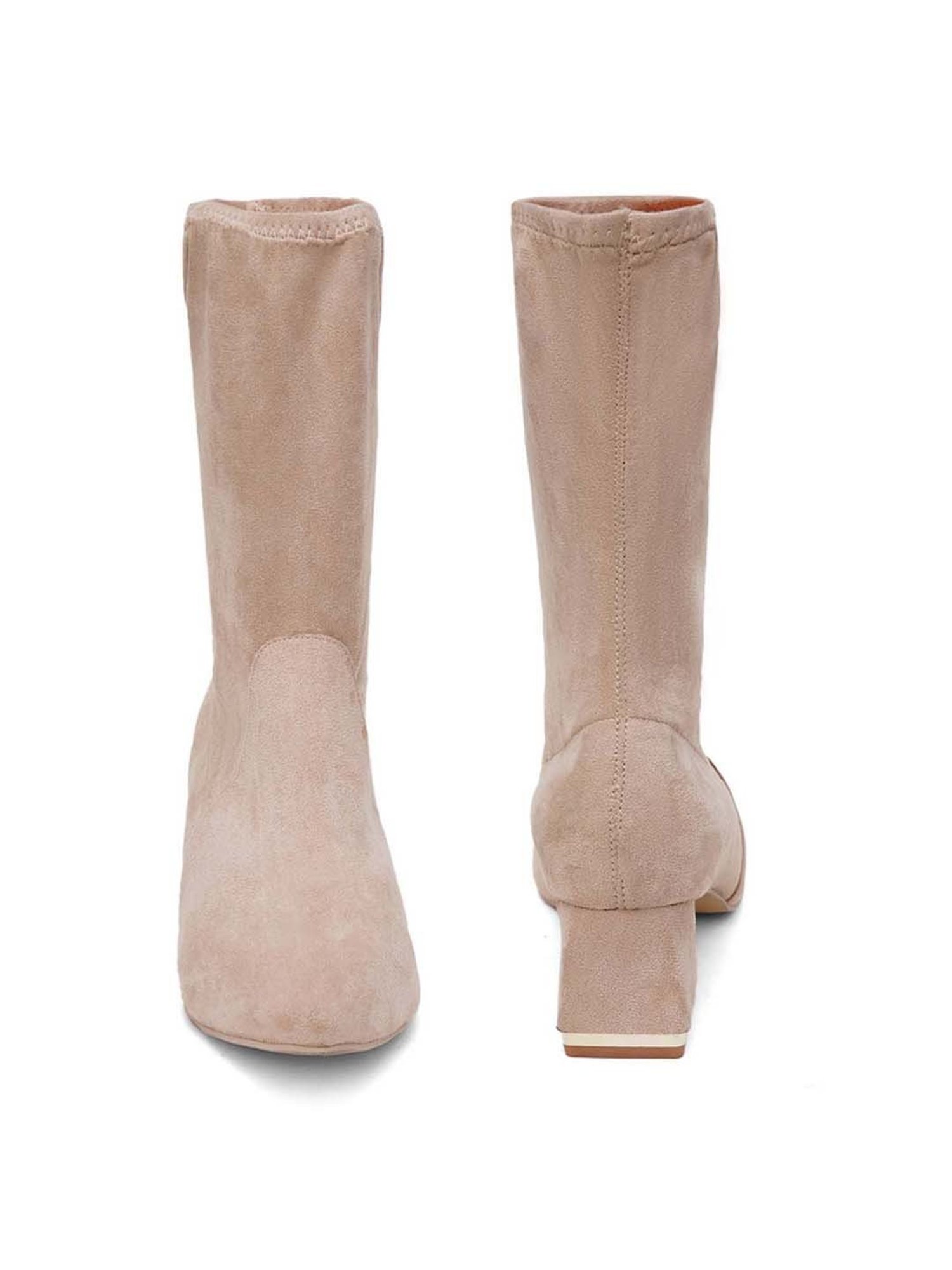 Sherrif Women's Beige Casual Booties