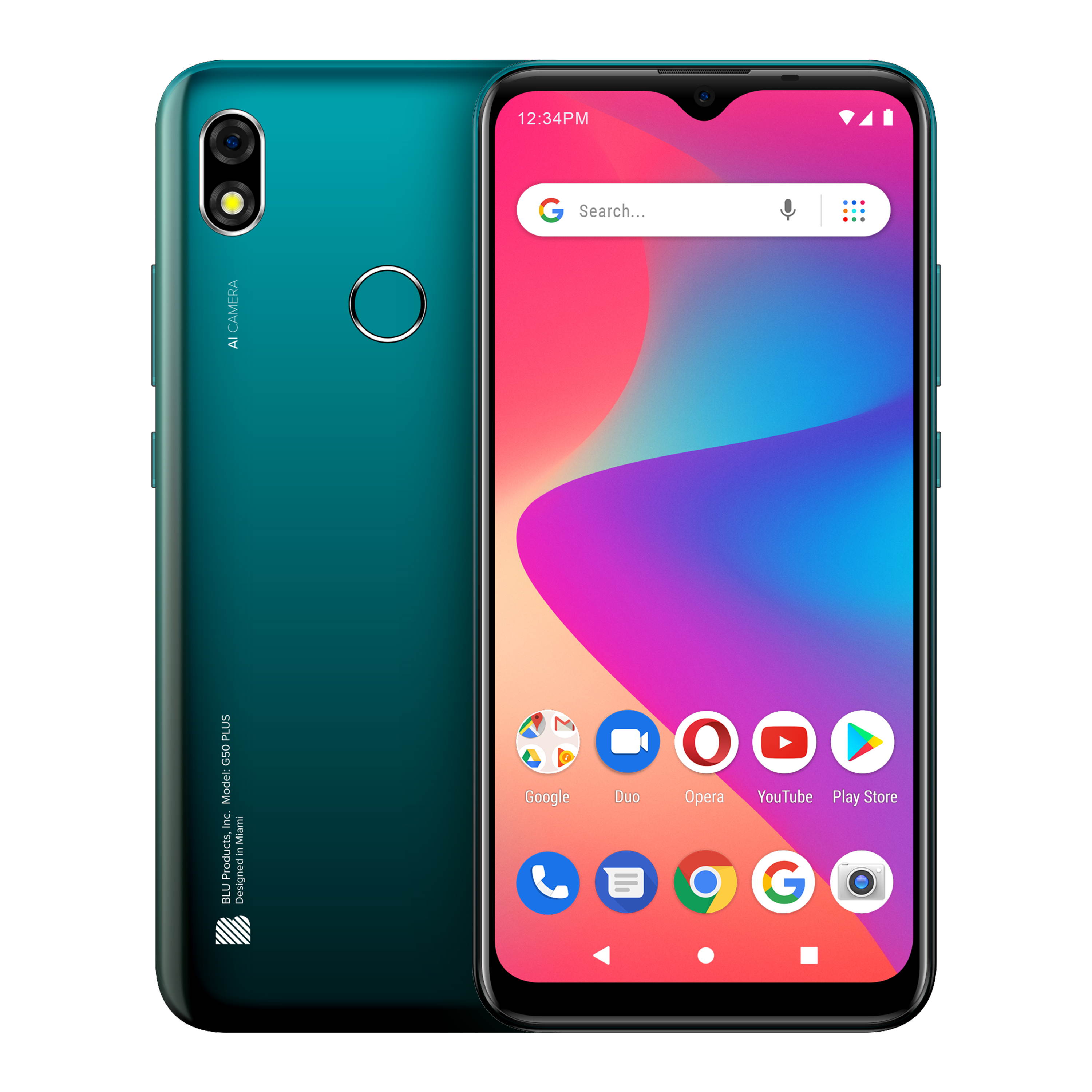 BLU G50 Plus G0350WW 32GB GSM Unlocked Android Smart Phone - Black