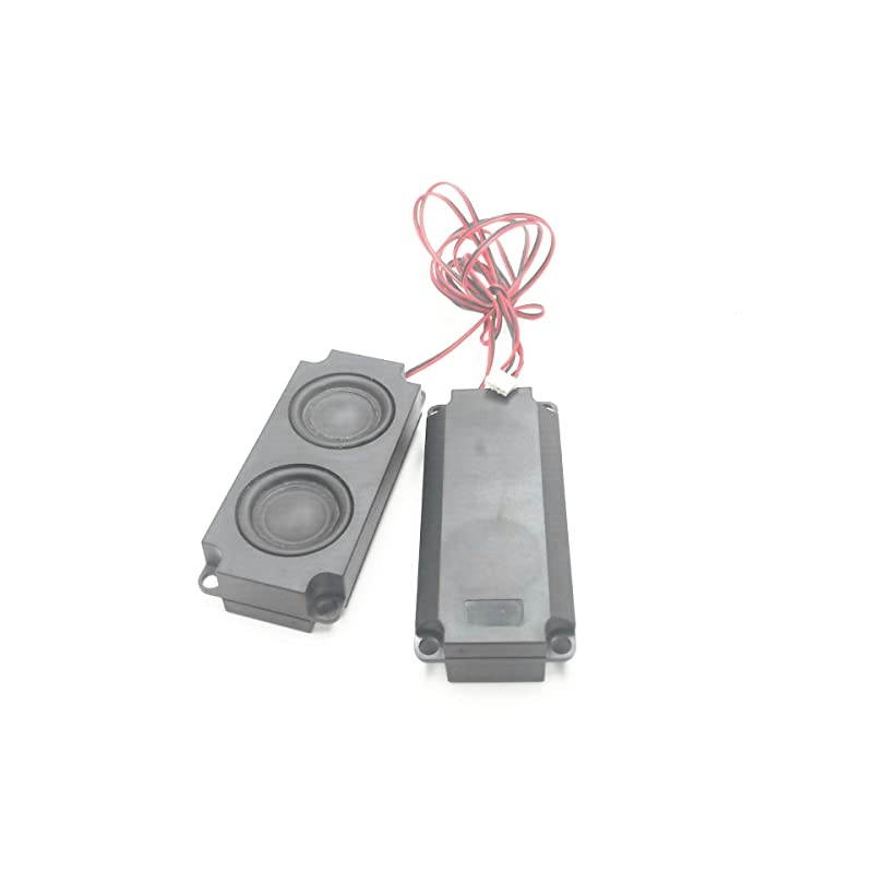 Double a Horn 1Pair 5Watt 8 Ohm 4Pin JSTXH Black Ractangle Notebook Tablet PC Audio Magnet Speaker Amplifier Loudspeaker 100mm x 45mm