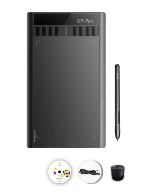 XP-PEN Star03 12&rdquo; Graphics&nbsp;Tablet Drawing&nbsp;Pen Tablet&nbsp;Drawing Tablet Battery-free Stylus Passive&nbsp;Pen&nbsp;with Transparent Film and 8 Hot Keys