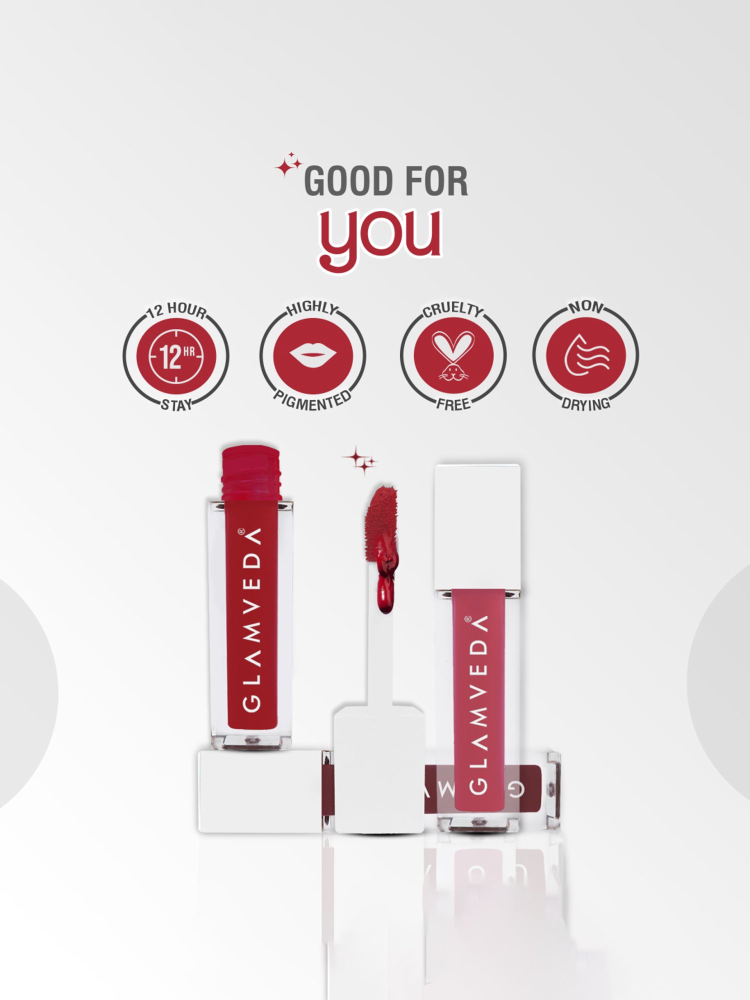 Glamveda Always On Matte Mini Liquid Lipstick Bridal Combo