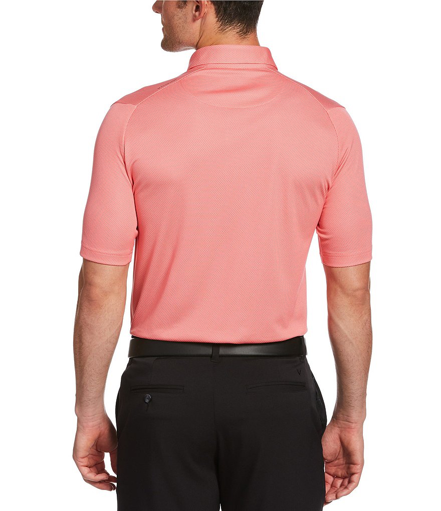 Callaway Short-Sleeve Vent Stripe OptiDri&trade; Golf Polo