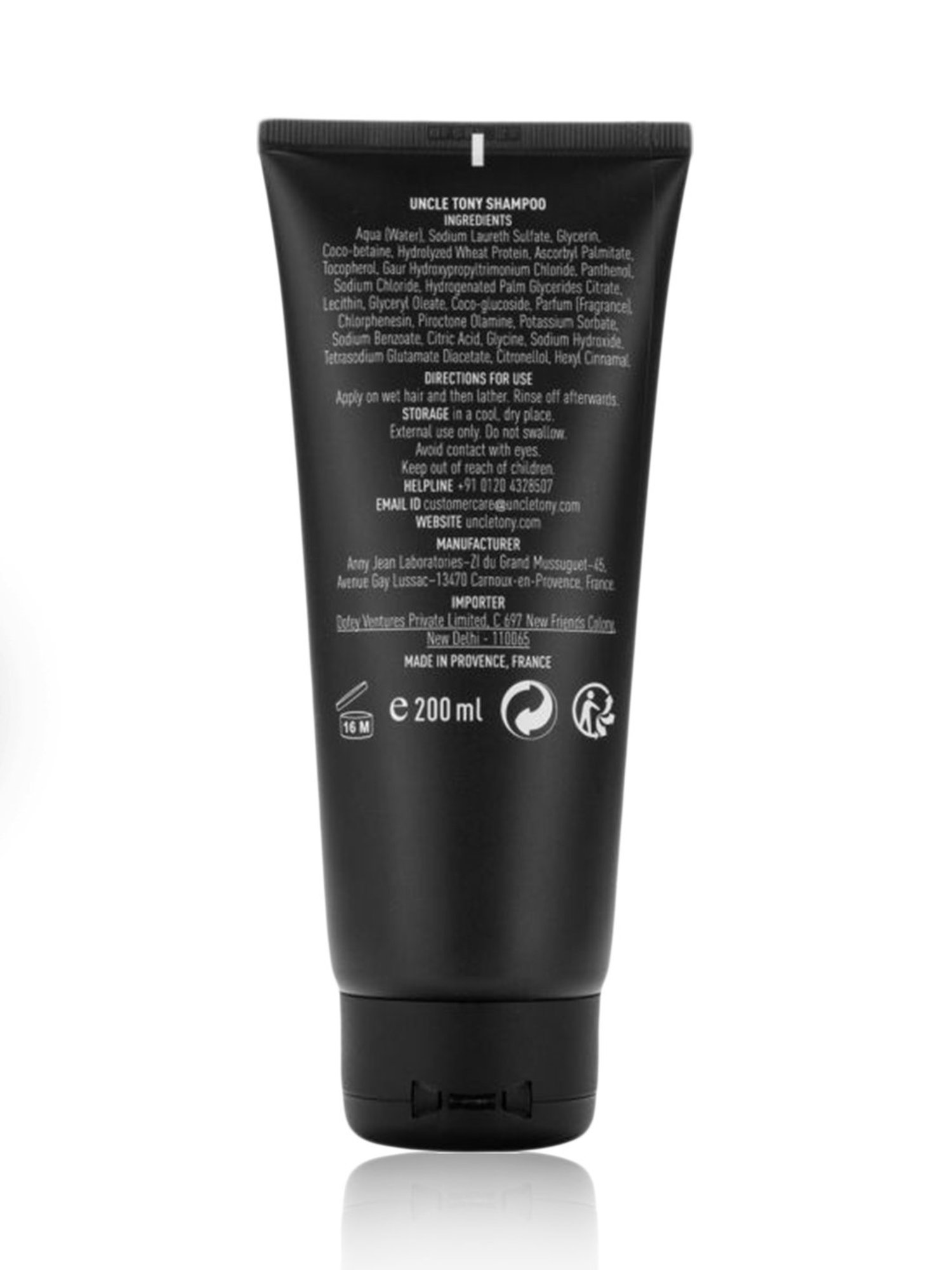 Uncle Tony Shampoo - 200 ml
