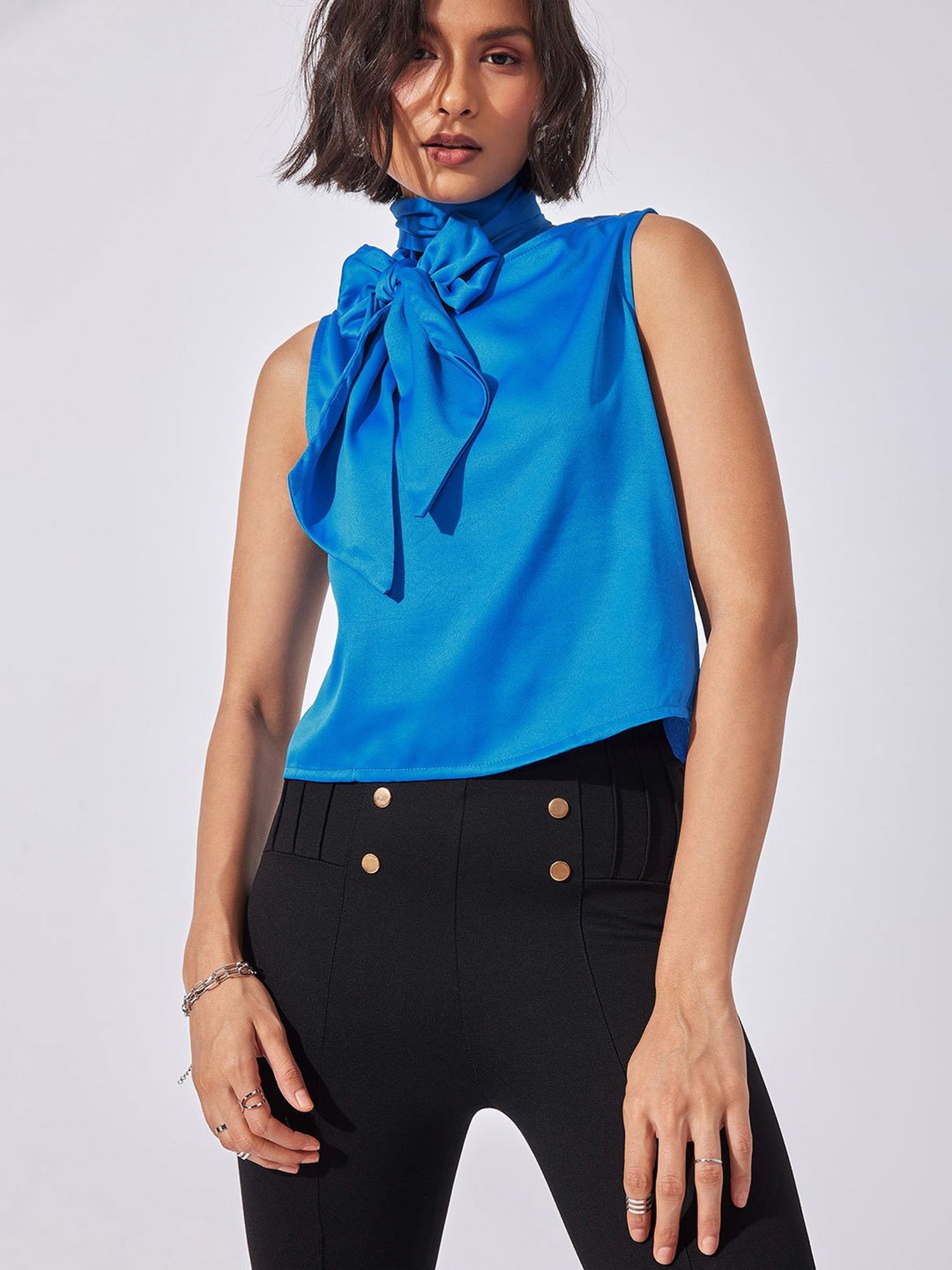 The Label Life Blue Top