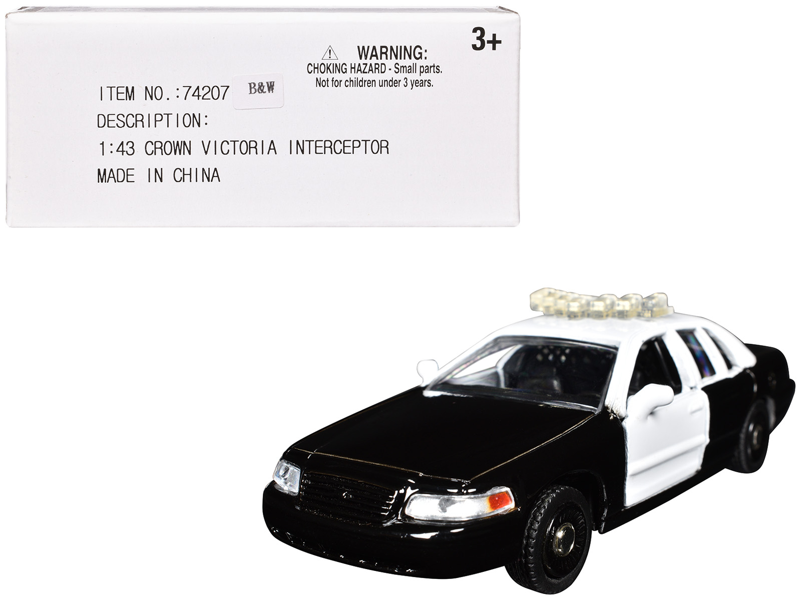 2022 Ford Police Interceptor Utility "RCMP (Royal Canadian Mounted Police)" White "Law Enforcement and Public Service" Series 1/43 Diecast Model Car by Motormax