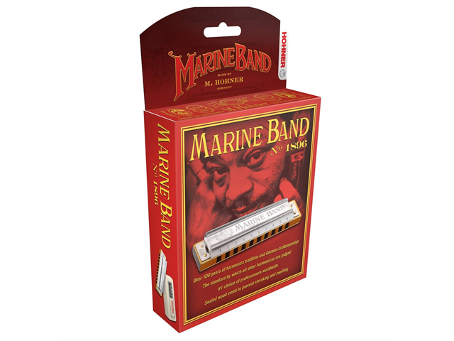 Hohner Harmonica -  Marine Band  - Key Of D