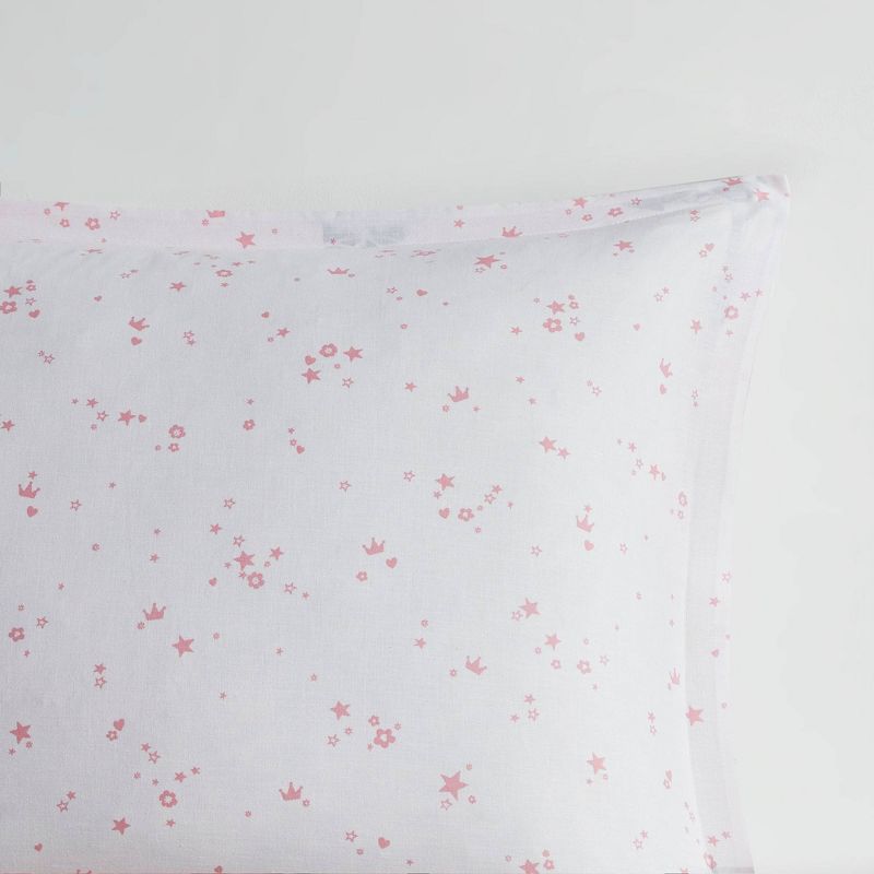 Full/Queen Patty Ballerina Panda Cotton Comforter Set Pink