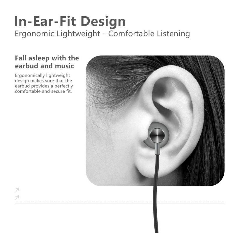 AGVEE Digital USB-C Headphones, Type-C Eabuds Active Noise Cancelling in-Ear Earphones with Mic Wired 32Bit 384Khz for Samsung S21 S20, Note 20 10, iPad Pro 2020 2018, Pixel 5 4 3 2, Red