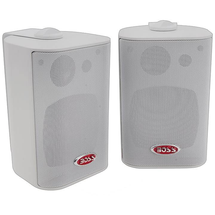 Boss MR4.3W 200 W RMS Speaker - 3-way - 1 Pack - White