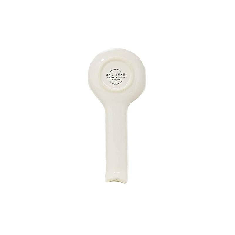 By Magenta GOBBLE Ceramic LL Spoon Rest With Word Facing Handle