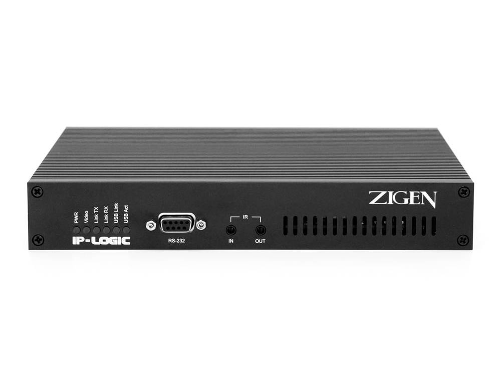 Zigen ZIG-IP-PRO-RX 4K/60Hz 18G HDMI 2.0 Uncompressed AV-Over-IP Extender (Receiver) over Fiber/Copper 10G Base-T