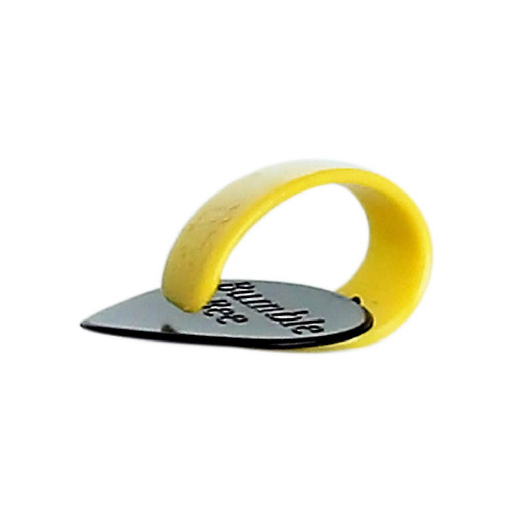 fred kelly picks d5jbl3 delrin bumblebee jazz large light guitar pick 3 pack