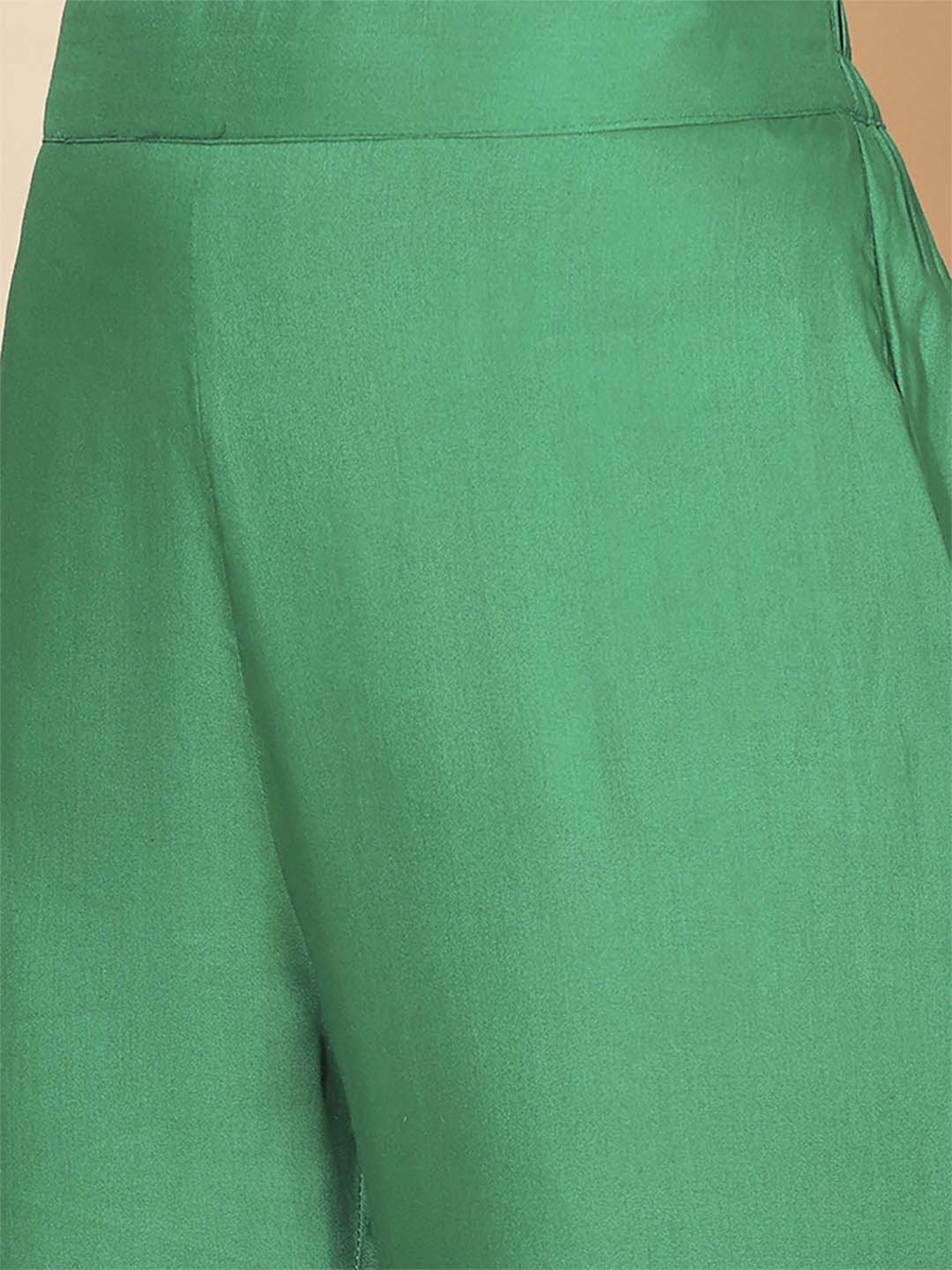 Fashor Green Printed Pants