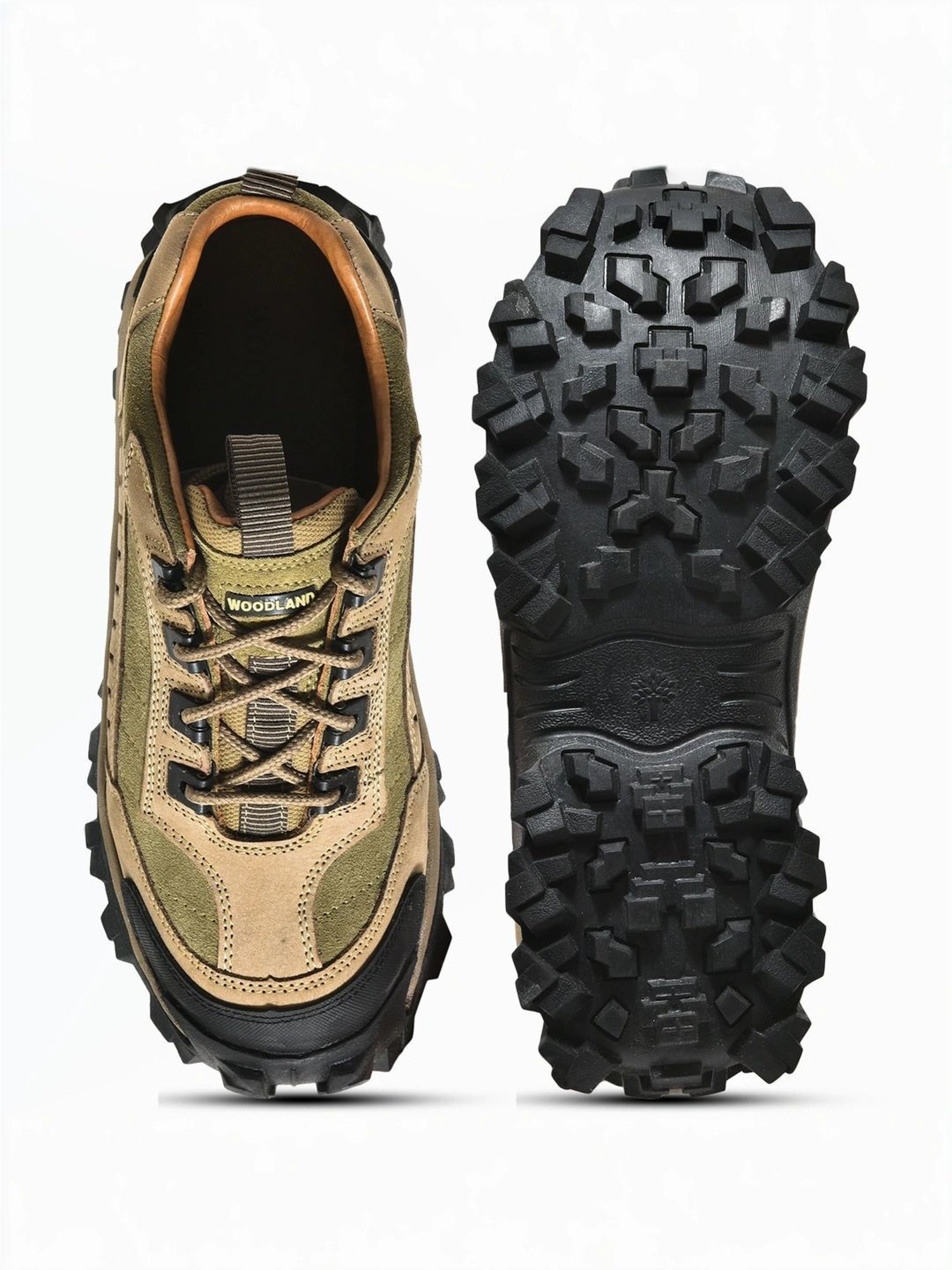 Woodland Men's Khaki Outdoor Shoes